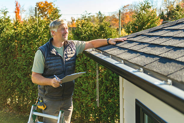 Professional Roofing technician working in Rochester, NH
